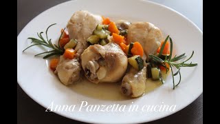 Coscette di pollo con verdure [upl. by Grannie]