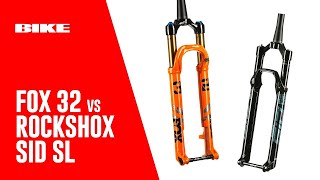 BIKE Pruebas Fox 32 SC 2021 frente a RockShox SID 2021  Revista BIKE [upl. by Lorraine]