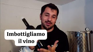 COME FARE IL VINO BIANCO IN CASA EP 7 IMBOTTIGLIAMENTO [upl. by Sergo]