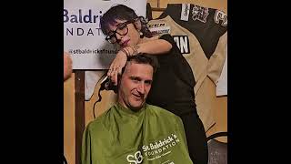 St Baldricks Foundation LV 2024 Got more than 100 cash to finish our buzz cuts [upl. by Eihs]