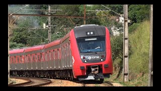 Um Abraço à Maquinista do Trem D620 CPTM Série 9500 época de Pandemia [upl. by Joell757]