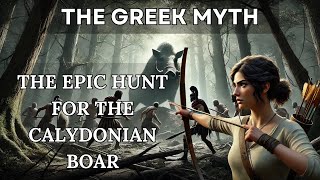 The Epic Hunt for the Calydonian Boar A Tale of Heroes and Legends  GREEK MYTHOLOGY  shortstory [upl. by Edroi]