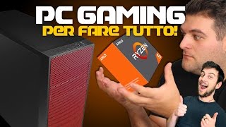 PC Gaming per fare tutto  Configurazione Ryzen [upl. by Ahsinehs]