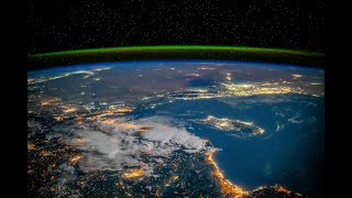 ISS Timelapse  Arabian Peninsula by Night and beyond 20 May 2024 [upl. by Ylsew]