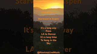 John Denver Starwood in Aspen shortsfeed music song johndenver starwoodinaspen shorts short [upl. by Enelehs]