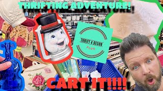 THRIFTING ADVENTURE shopping homedecor education thrift thrifting vintagestyle decor [upl. by Sparke404]