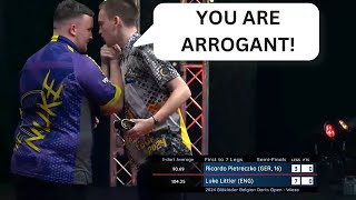 Luke Littler vs Ricardo Pietreczko Incident EXPLAINED darts [upl. by Einalam]