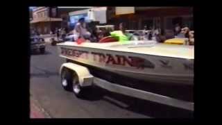 1991 Street Parade Grafton Bridge to Bridge Water Ski Race [upl. by Eugnimod]