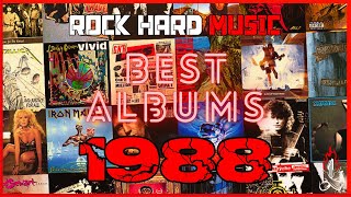 Best Rock And Metal Albums From 1988 [upl. by Anglo]