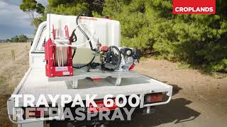 Croplands TrayPak 600 with RetraSpray Reel [upl. by Aramas]