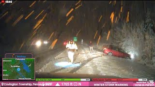 Gouldsboro PA Snowstorm  Live Stream Archive [upl. by Kazue]