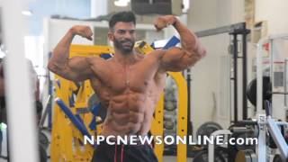 Sergi Constance Posing At The NPC Photo Gym for NPC news online [upl. by Reivaz]