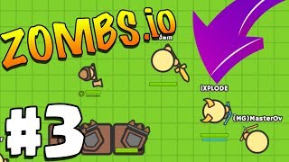 WORLD RECORD 1000000 TOP PLAYER HIGH SCORE  Zombsio  Zombsio Gameplay Part 3 [upl. by Marmawke]