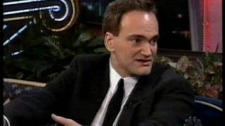 QUENTIN TARANTINO Interview at the Tonite Show with Jay Leno 1997 [upl. by Yruj]