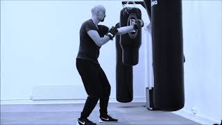 Looking back at 2018 Wing chun heavy bag work compressed version [upl. by Sitelc]