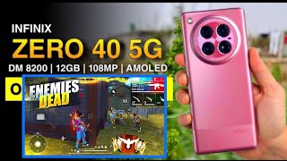 Infinix Zero 40 5g Free Fire Test  Infinix Zero 40 5g FF Gameplay Test  Infinix Zero 40 5g Gaming [upl. by Mendy]