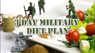 3 Day Military Diet [upl. by Ardel]