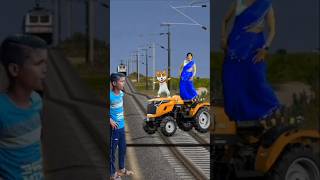 Funny cute dancing dog vs scoty stopthe highspeed train shortsfeedtrendingshorts [upl. by Bert508]