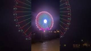 Riesenrad Grömitz am Abend Lichtshow einfach genial [upl. by Asirb306]