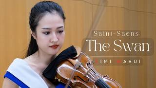 SaintSaëns The Swan【Violin】｜Eimi Wakui [upl. by Hewart253]