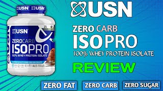 Usn zero carb isopro review  isolate protein  zero fat zero sugar zero carb isolate protein [upl. by Collins]