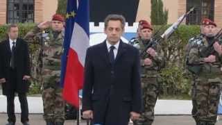 Gunman will not break national unity says Sarkozy [upl. by Parik]