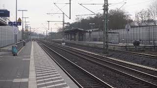 Drei durchfahrende Züge hintereinander weg im Bahnhof Winsen [upl. by Eugen]