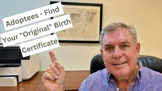 Adoptees  You have 2 Birth Certificates find out how to get your Original Birth Certificate [upl. by Dustman]