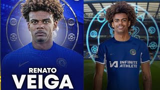 🚨Chelsea New Signing Renato Veiga Welcome to Chelsea🔥 [upl. by Chemar]