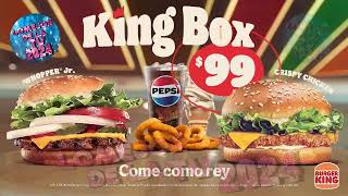 Burger King  King Box 2 2024 [upl. by Issej]