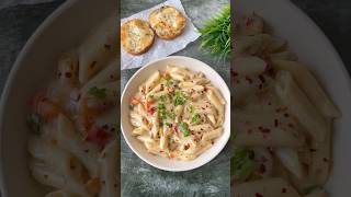 Creamy amp cheesy White sauce pasta  Flavours Of Food [upl. by Eleni]