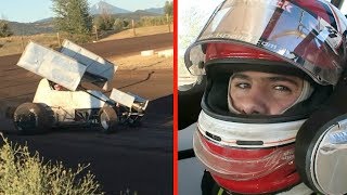 My First Time in a Sprint Car [upl. by Lednahc]