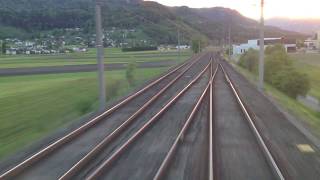 Führerstandsmitfahrt von Bludenz nach Buchs mit dem Orientexpress [upl. by Auqinet3]