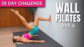 28 Day Wall Pilates Challenge Strengthen Tone Transform wallpilates [upl. by Esille180]