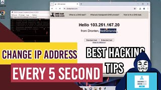 Change IP Address Every 5 Second In  Windows  Hacking Tips And Tricks Ip Address [upl. by Derina]