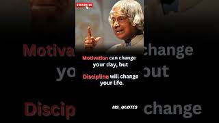 Motivation can change your day motivation shorts apjabdulkalam trending viral success shorts [upl. by Eiramacissej183]