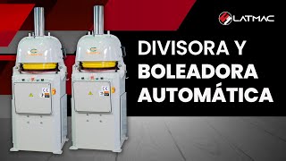 DIVISORA Y BOLEADORA AUTOMÁTICA PARA PANADERÍA [upl. by Nitram]