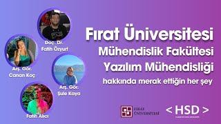 Yazılım Mühendisliği Bölümünü Neden Tercih Etmeliyiz  Fırat Üniversitesi [upl. by Nnylirehs]