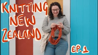 Knitting New Zealand Episode 1  Creabea Knitting Podcast [upl. by Imef]