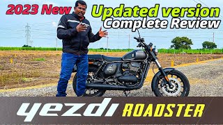 Yezdiல இப்படி ஒரு Bikeஆ 😳Yezdi Roadster new updates 2023 JawaMotorcycles [upl. by Maure]