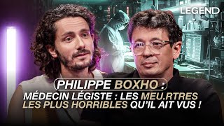 PHILIPPE BOXHO MÉDECIN LÉGISTE  LES MEURTRES LES PLUS HORRIBLES QU’IL AIT VUS [upl. by Lletnahc]