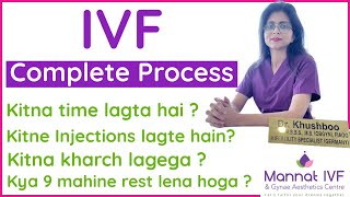 IVF Procedure step by step in Hindi  टेस्ट ट्यूब बेबी की पूरी जानकारी। Mannat IVF Saguna more Patna [upl. by Nanyt]