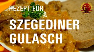 Unkompliziert Szegediner Gulasch kochen mit diesem alten Rezept aus der DDR [upl. by Letrice]