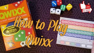 How to play Qwixx [upl. by Amitarp]