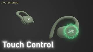 JVC HANP40T quotnearphonesquot Open Ear True Wireless Headphones [upl. by Lumpkin899]