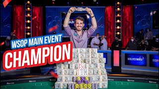 WSOP 2021  8000000 Main Event Champion  Koray Aldemir [upl. by Kinelski]