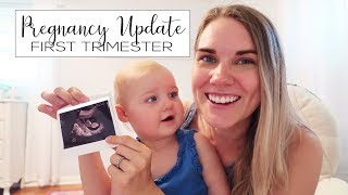 FIRST TRIMESTER PREGNANCY UPDATE  Scary Subchorionic Hemorrhage [upl. by Amelita629]