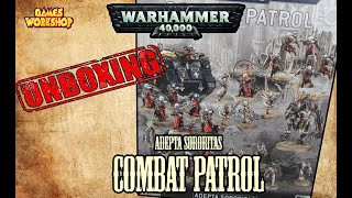 Warhammer 40k  Adepta Sororitas  Combat Patrol  Unboxing [upl. by Revert887]