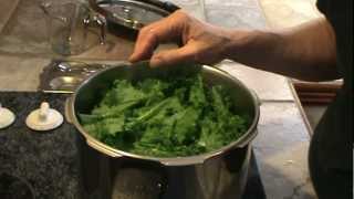 Mustard Greens in the Pressure Cooker [upl. by Heaps]