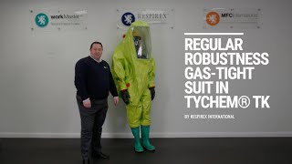 Respirex GTR Gas Tight Suit in Tychem® TK Presentation [upl. by Ael]